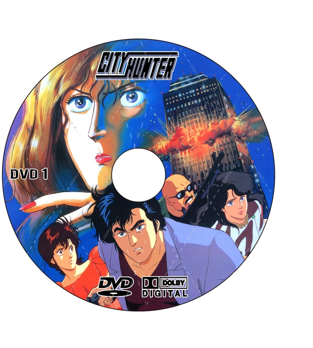 City Hunter Anime Series Collection Ep 1-140 + 4 Movies + 3