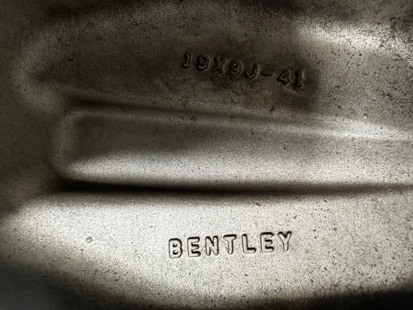05 06 07 08 09 Bentley Continental 19X9J 41 5 Spoke Alloy Wheel Rim Chrome OEM