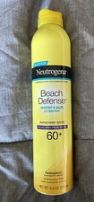 Neutrogena Beach Defense Sunscreen Spray Broad Spectrum SPF 60 8.5 oz