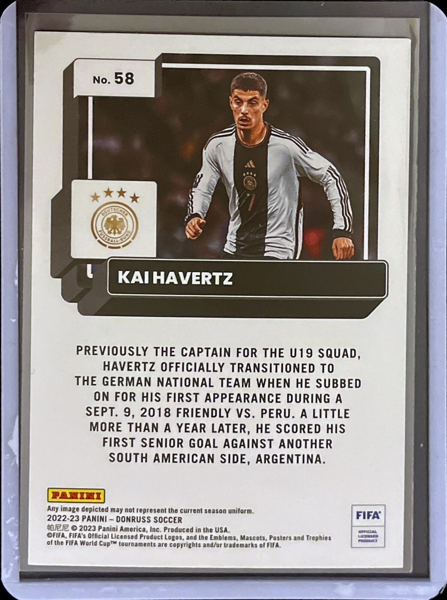 Kai Havertz - 2022-23 Donruss Soccer - Silver Parallel #58 | eBay