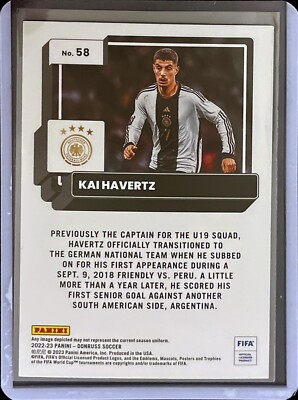 Kai Havertz - 2022-23 Donruss Soccer - Silver Parallel #58 | eBay