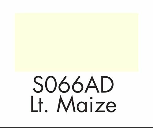 Chartpak Spectra AD Marker, Tri-Nib and Brush Dual-Tip, Light Maize, 1 Each (S06