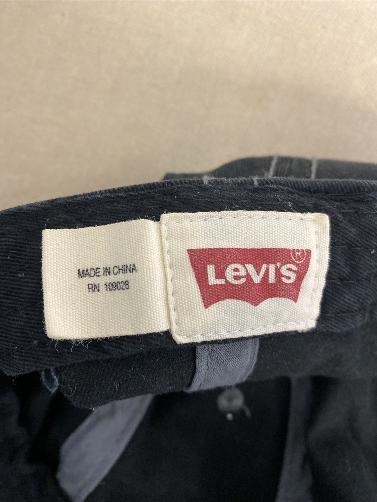 Levis Hat Cap Snap Back Black Adjustable Casual M… - image 5