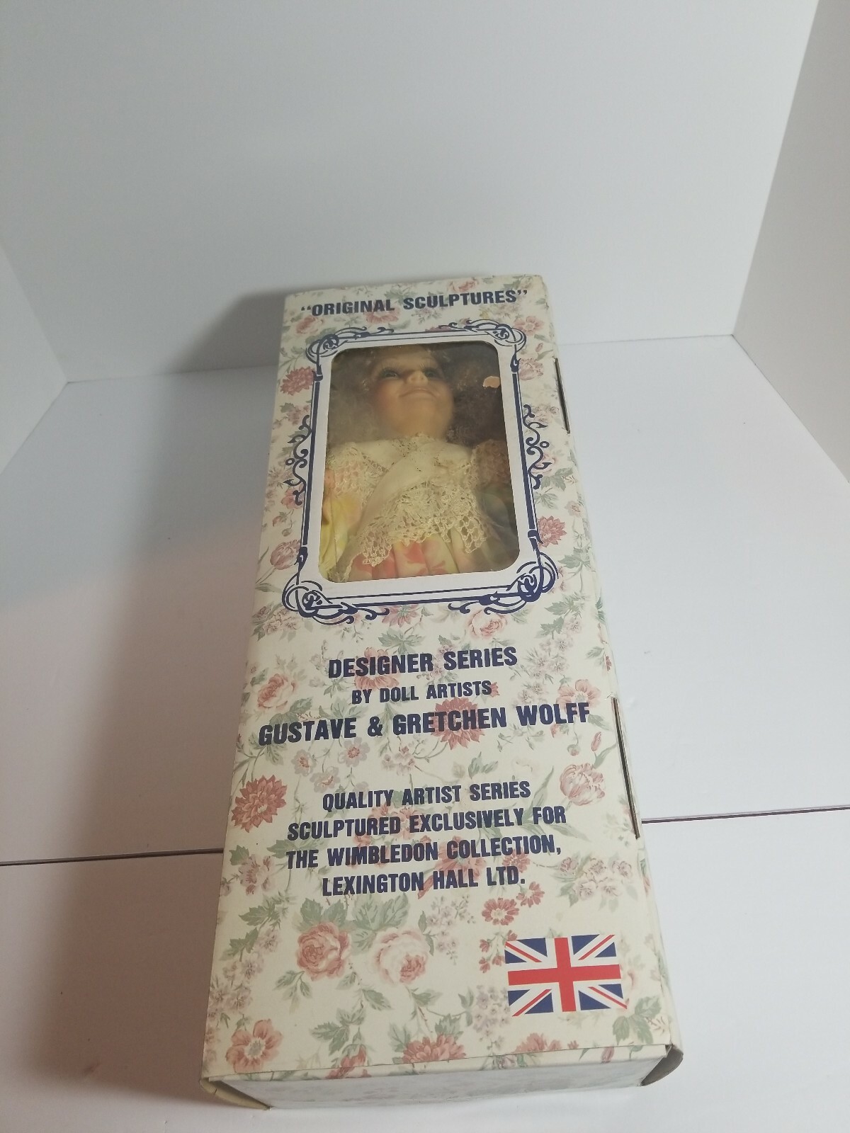 GUSTAVE F. WOLFF WIMBLEDON COLLECTION PORCELAIN DOLL SHELBY A109 149/