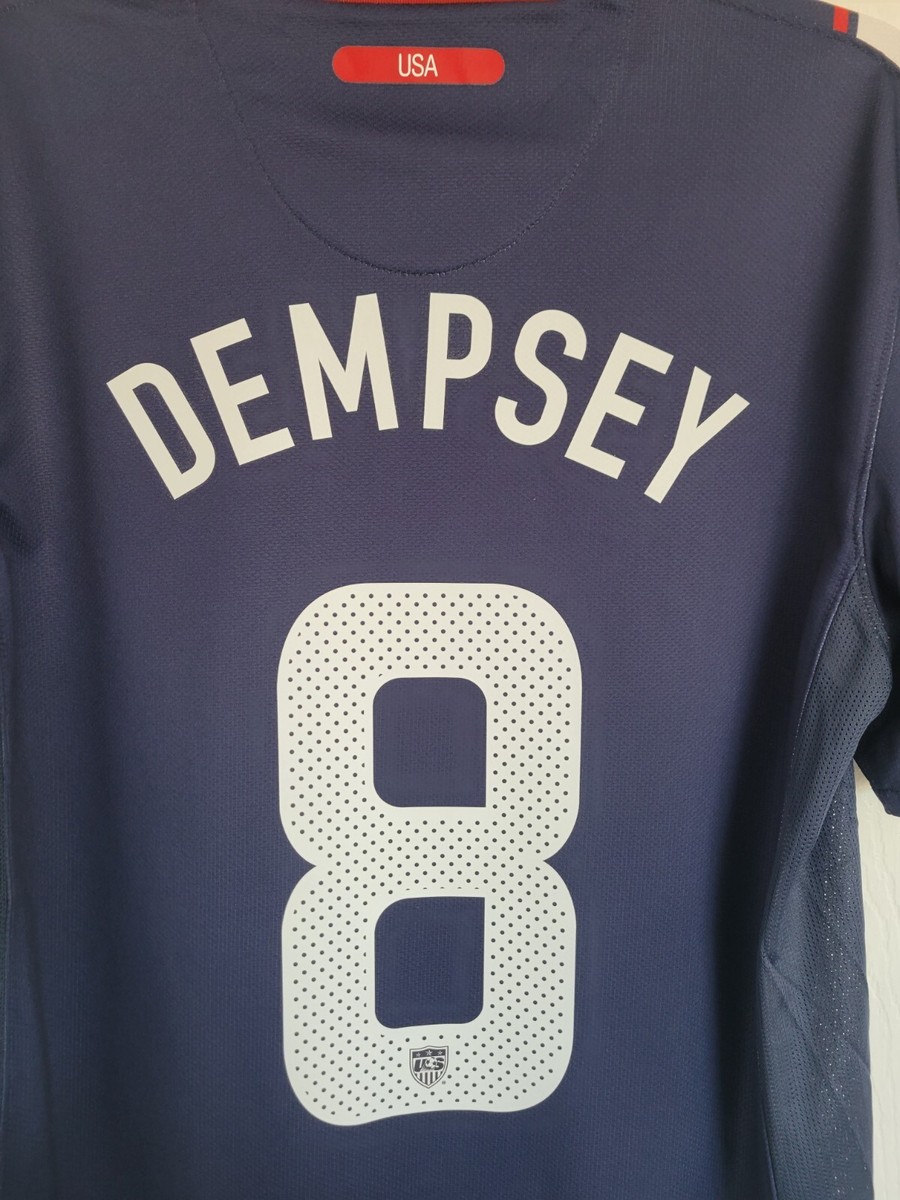 NIKE アメリカ代表 DEMPSEY デンプシー サッカー ユニフォーム Nike USA National Soccer Team Clint Dempsey #8 Men's Jersey