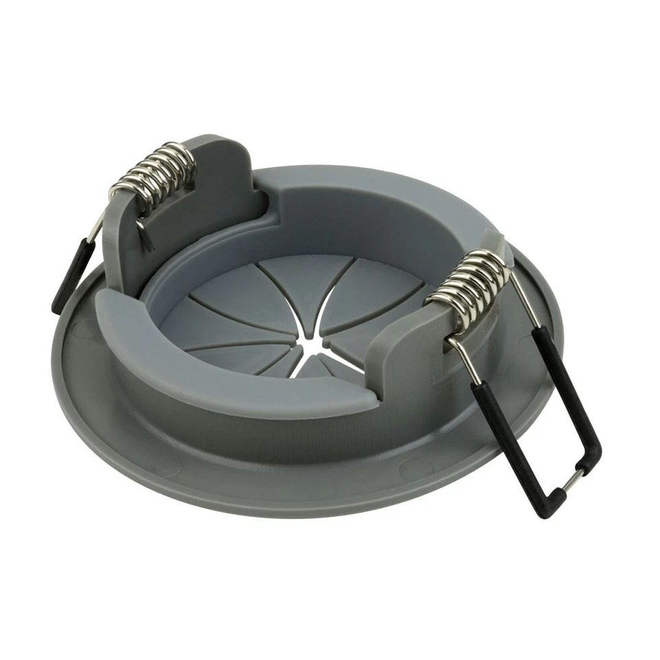 Puerto de paso de cable de 2′′ Construct Pro™ Speedy’Z™ Spring-Lock (gris, cada uno) Foto 3 de 4