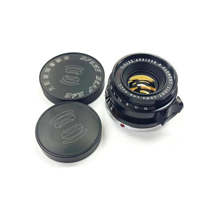 Light lens lab 35mm F/2 F2 black paint lens Leica Summicron M Eight Element