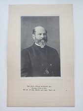 Sir John Caesar Hawkins - Original 1919 photo Print