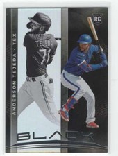2021 Chronicles Black Anderson Tejeda RC Texas Rangers #19