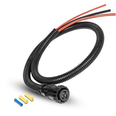 3 Pin Auxiliary Power Connector Kit 187103A1 Fits for John Deere 9430 9430T 9530
