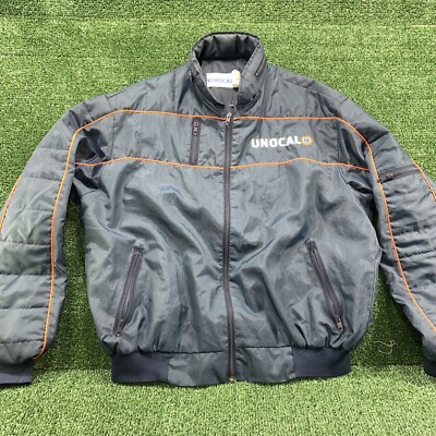 VINTAGE Unocal 76 Racing Cars Jacket Adult Medium Union 76