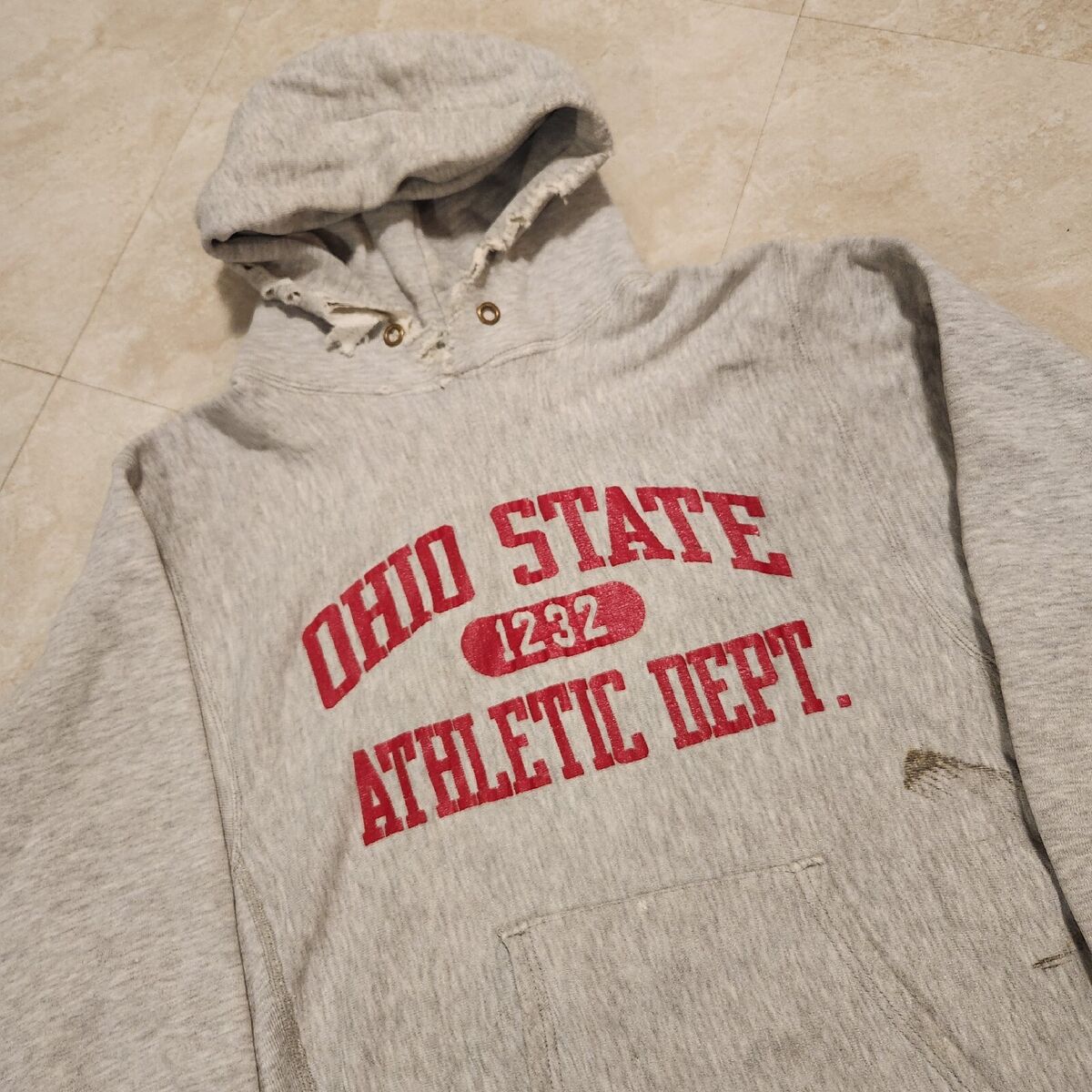 VTG 80s Champion Reverse Weave Warmup Ohio State Mens L VTG 80s Champion Reverse Weave Warmup Ohio State Mens L