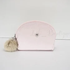 NWT Kipling KI1620 Zadok Cosmetic Case Makeup Pouch Polyamide Prim Pink Satin 49