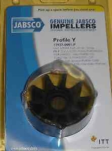 Roue De Pompe Avec Joints Jabsco 17937-0001 - Compatible Volvo Penta 3588475