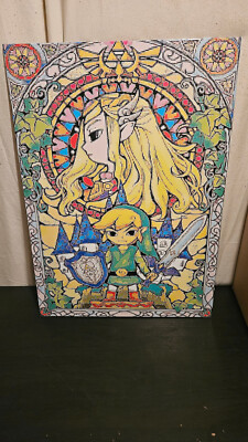 Displate Zelda matt 67,5x48cm inkl. Magnete & Wandhalterung