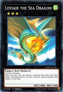 Leviair the Sea Dragon - LEHD-ENC38 - Common - 1st Edition x1 - Near Mint