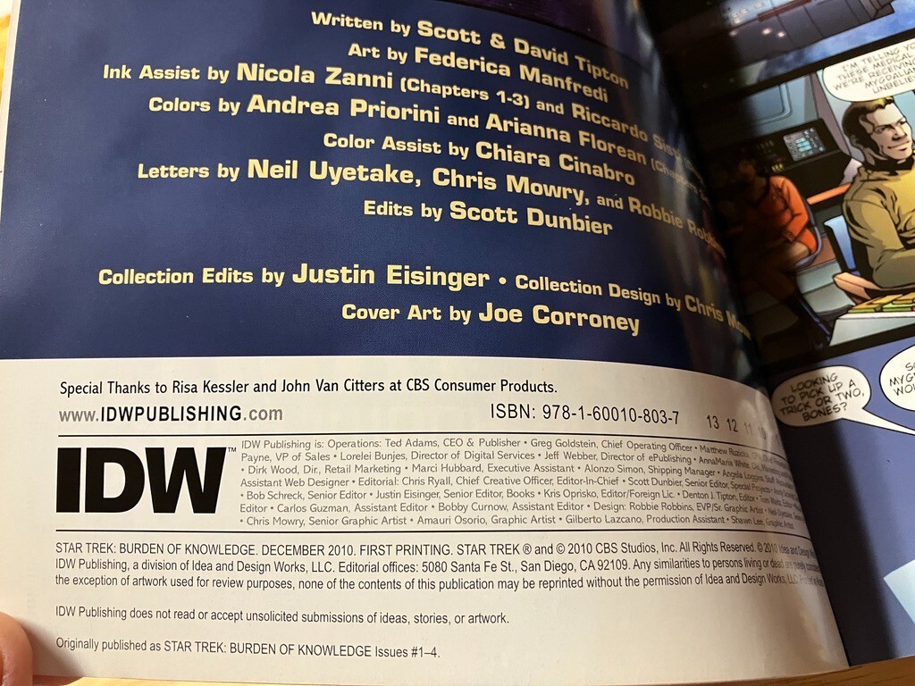 STAR TREK: Mission's End/Burden of Knowledge/Manifest Destiny/Enter the Wolves