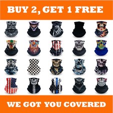1pc Neck Gaiter Bandana Face Mask Cooler UV Sun Protection Cooling Gator Shield