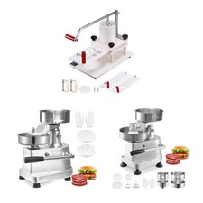 VEVOR Kommerzielle Burgerpresse Hamburgerformer Pressformmaschine Edelstahl