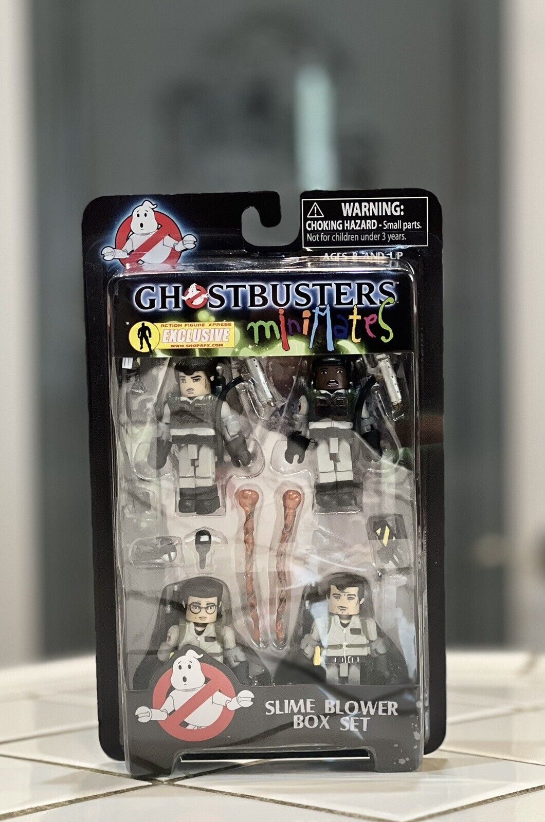 2010 Ghostbusters Minimates Slime Blower  Exclusive Box Set! NRFB!!