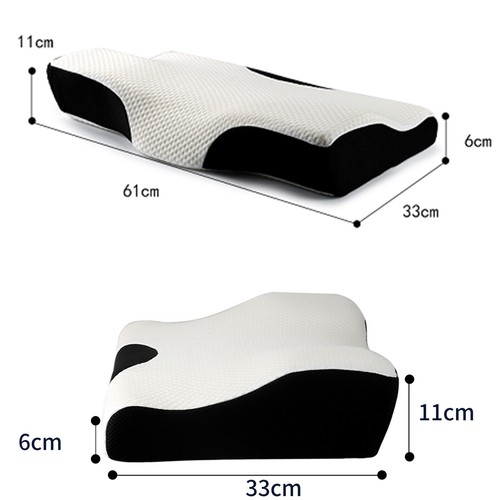 Contour Memory Foam Pillow Neck Back Support Orthopaedic Firm Head My PillowsOpe - Picture 10 of 10
