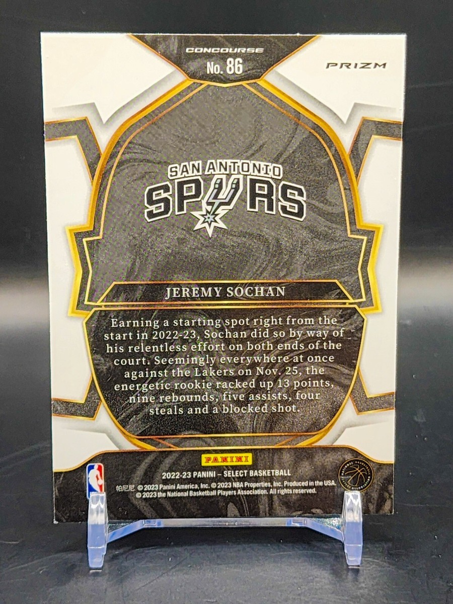 その他 2022 Panini Jeremy Sochan spurs 1/1 1-rookie-card-_ss5_p-201334351