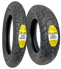 Dunlop D404 11090-18 17080-15 Front Rear Tire Set Motorcycle Tires