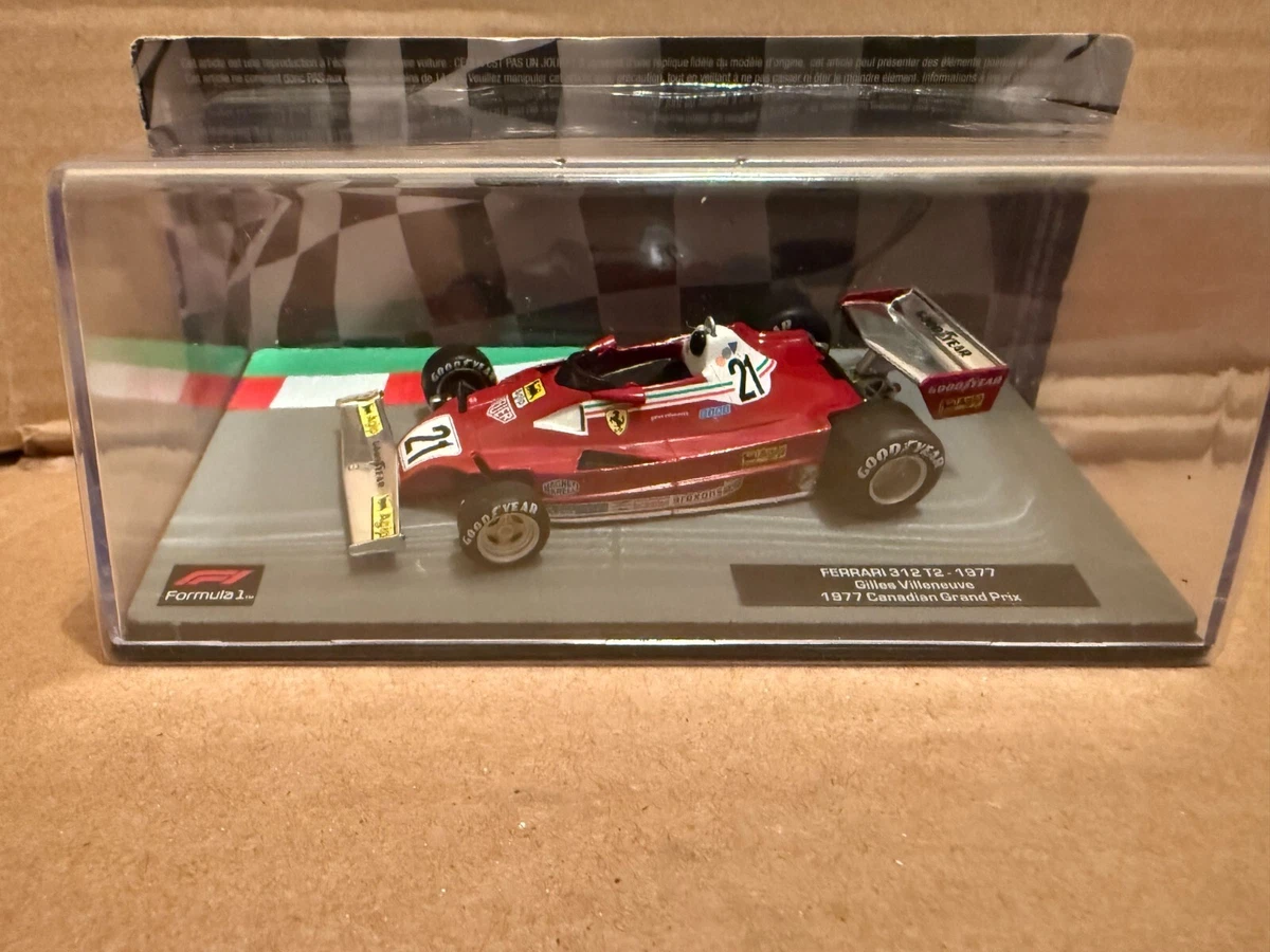 Ferrari 312T2 Villeneuve Canada GP 1977 1/43 Hotwheels Elite