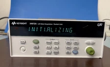 Keysight 34972A LXI Data Acquistion / Switch Unit With 34901A 20 Channel