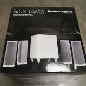 harman kardon hkts 16bq 5.1 channel home theater speaker package