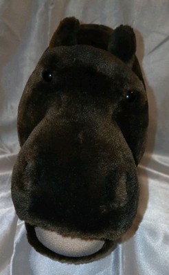 Fao Schwarz Hippo Plush Hansa Hippopotamus New