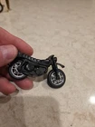 VINTAGE TONKA ~ SMALL MOTORCYCLE ~ MINI COMPACT JEEP TRAILER DIRT BIKE HAULER