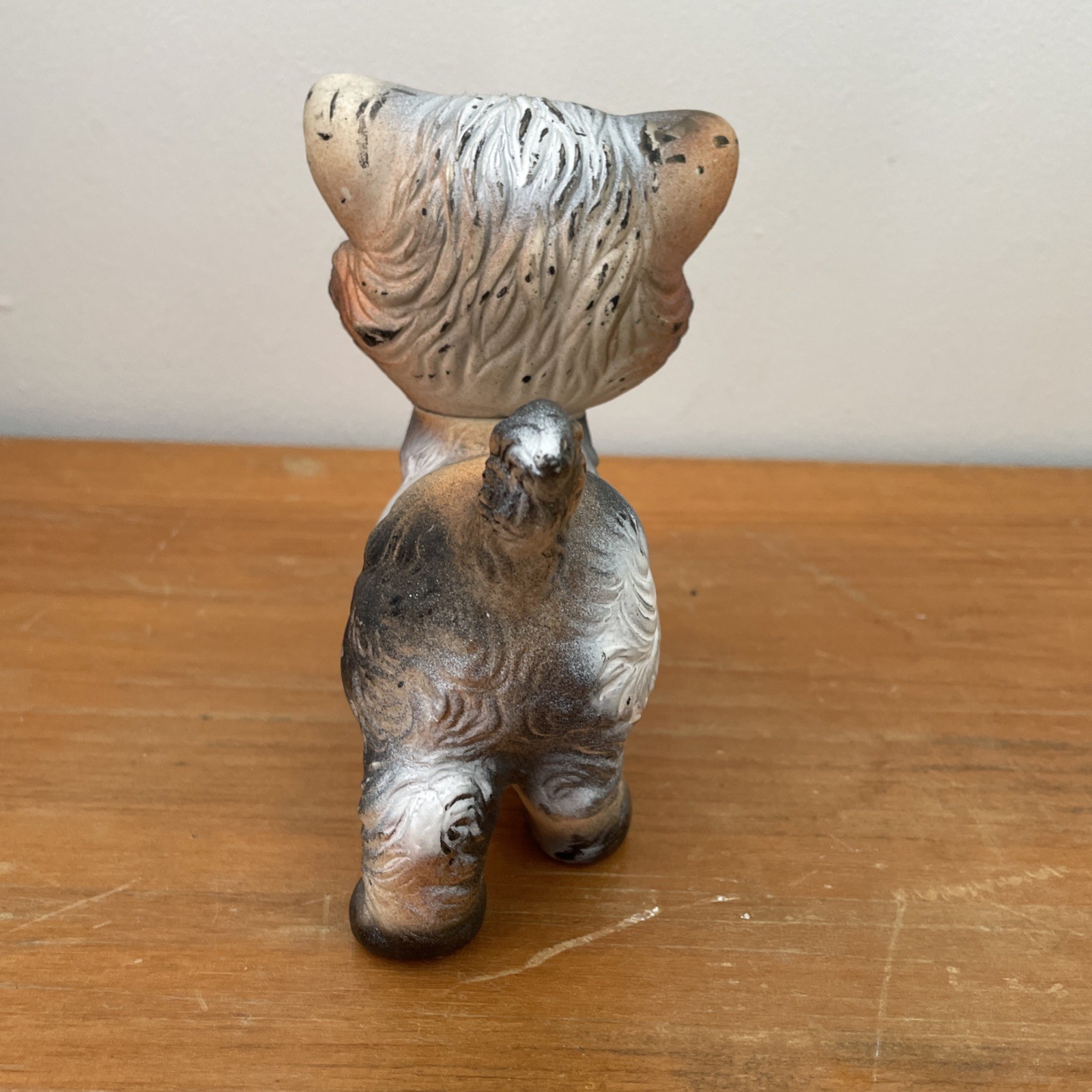 Vintage The Sun Rubber Co Ruth Newton 6" Swivel Head Squeaky Dog Puppy  Works!