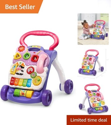 Frustration Free Lavender Learning Walker - Perfect for Toddlers 9 Mo to 3 Yrs