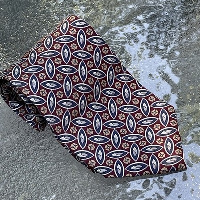 Robert Talbott Men's Tie 100% Silk Made In USA Paisley Pattern VTG - 61-1/2 