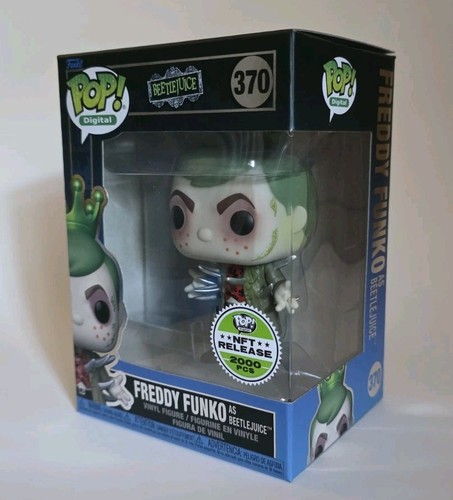 Funko Pop! Digital - Freddy Funko as Beetlejuice (#370) [LE - 1,593 Pieces] - Picture 3 of 4