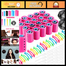 282 Pcs Magnetic Hair Rollers Set - Plastic Hair Curlers for Women, Easy Styling
