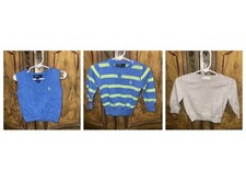 Lot of 3 Baby Polo Ralph Lauren Sweaters Size 12  18 months