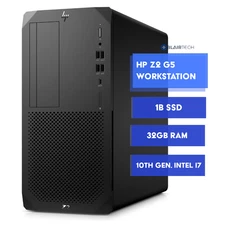 HP Z Series Workstation Tower - Intel i7 10th Gen 32GB RAM 1TB SSD Windows 11