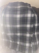 Vintage Pringle Green Blue Kilt Tartan Plaid Skirt 30in EUC Women  s Size 8