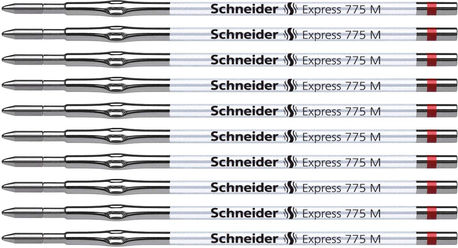 Schneider Express 775 Refill for Ballpoint Pen M Red Indelible ISO 12757-2 H Pac