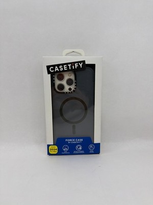 CASETiFY Force Case With MagSafe For iPhone 16 Pro Max 6.9'' Smoke