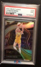 2024 Panini Select WNBA - Courtside Cameron Brink #228 Silver Prizm (RC) PSA 9