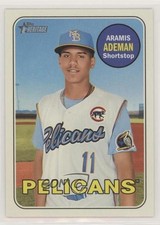 2018 Topps Heritage Minor League Edition Glossy Aramis Ademan #15 3d5