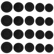 20 Pcs 5 Sizes Rubber Piggy Bank Stopper Saving Box Plug for Coin Bank Saving