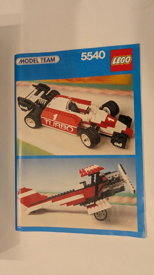 Vintage Lego 5540 Model Team Box and Manual - Image 2 of 4