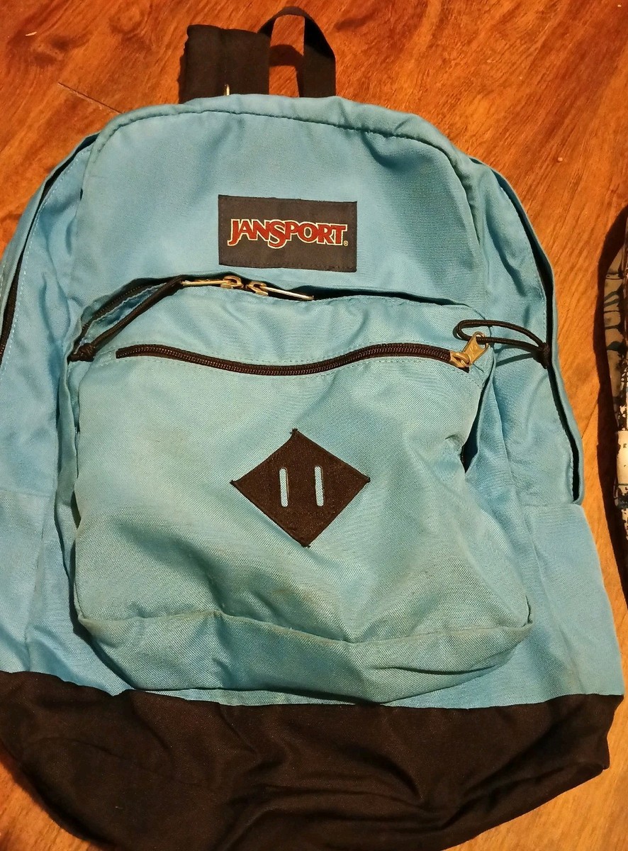city scout fluorescent red jansport backpack modeled JanSport Backpack Lot Of 2-City Scout (Blue)/T501 (Abstract Paint)
