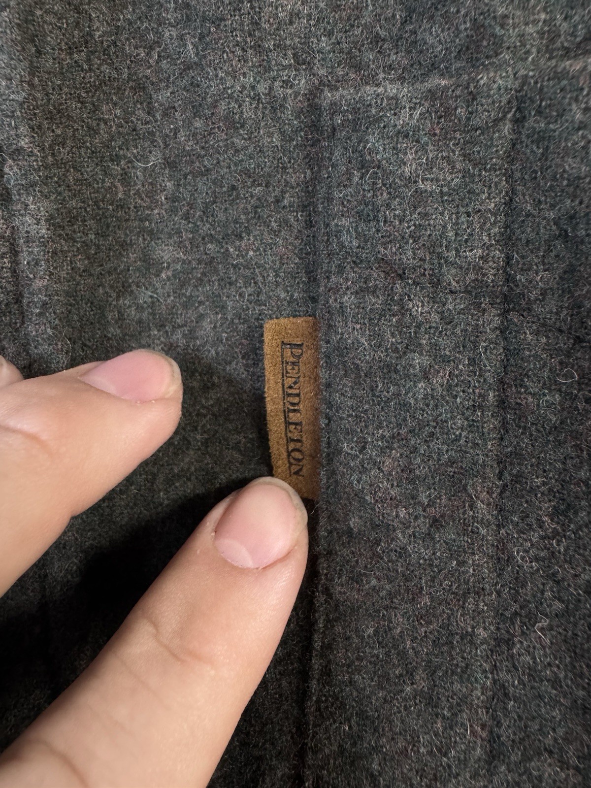 Vintage Authentic Pendleton Trail Wool Shirt Jack… - image 4