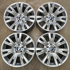 4x Original BMW X5 E70 19 Zoll Alufelgen Silber M223 223M 8037347 8037348 9J+10J