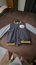 Steelers reebok varsity jacket size M
